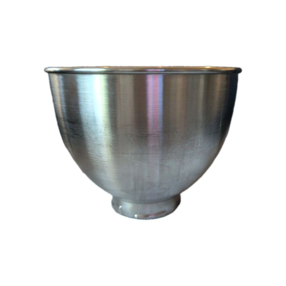 KitchenAid K45 Stainless Steel Stand Mixer Twist Lock Mixing Bowl Replacement